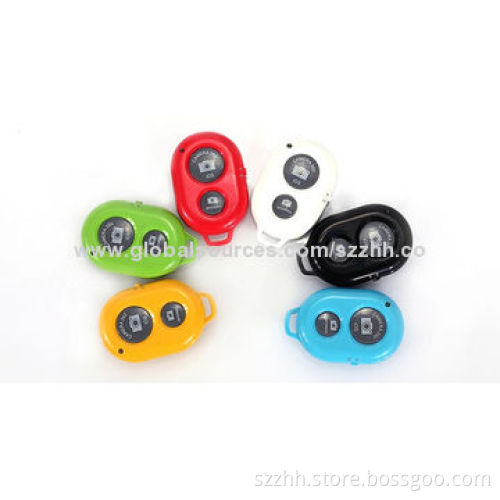 Newest Wireless Colorful Bluetooth Camera Shutter for Smartphones, Sized 50 x 33 x 10.5mm